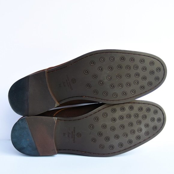 New w/ Box Marc Joseph “Gold Label” Brown Leather Men’s Shoes Sz 8.5 - Picture 6 of 11